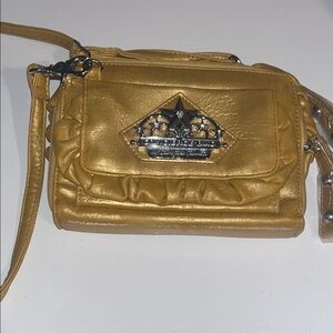 Crossbody gold handbag S